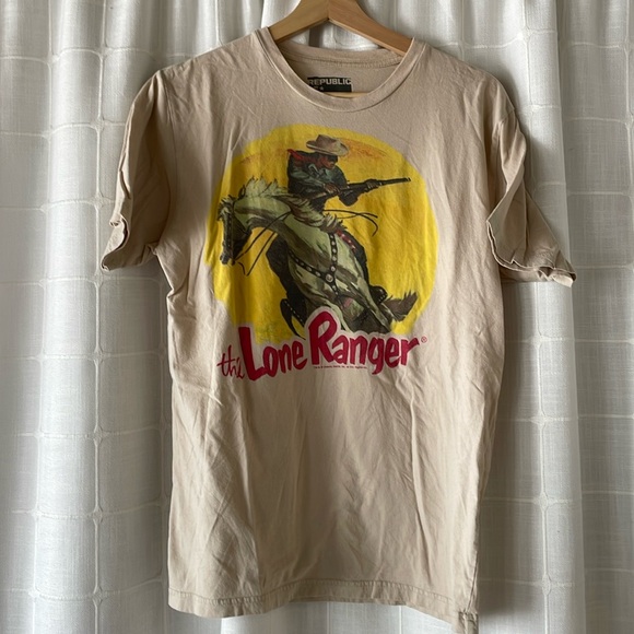 The Lone Ranger t shirt medium is my unisex size - Picture 2 of 4